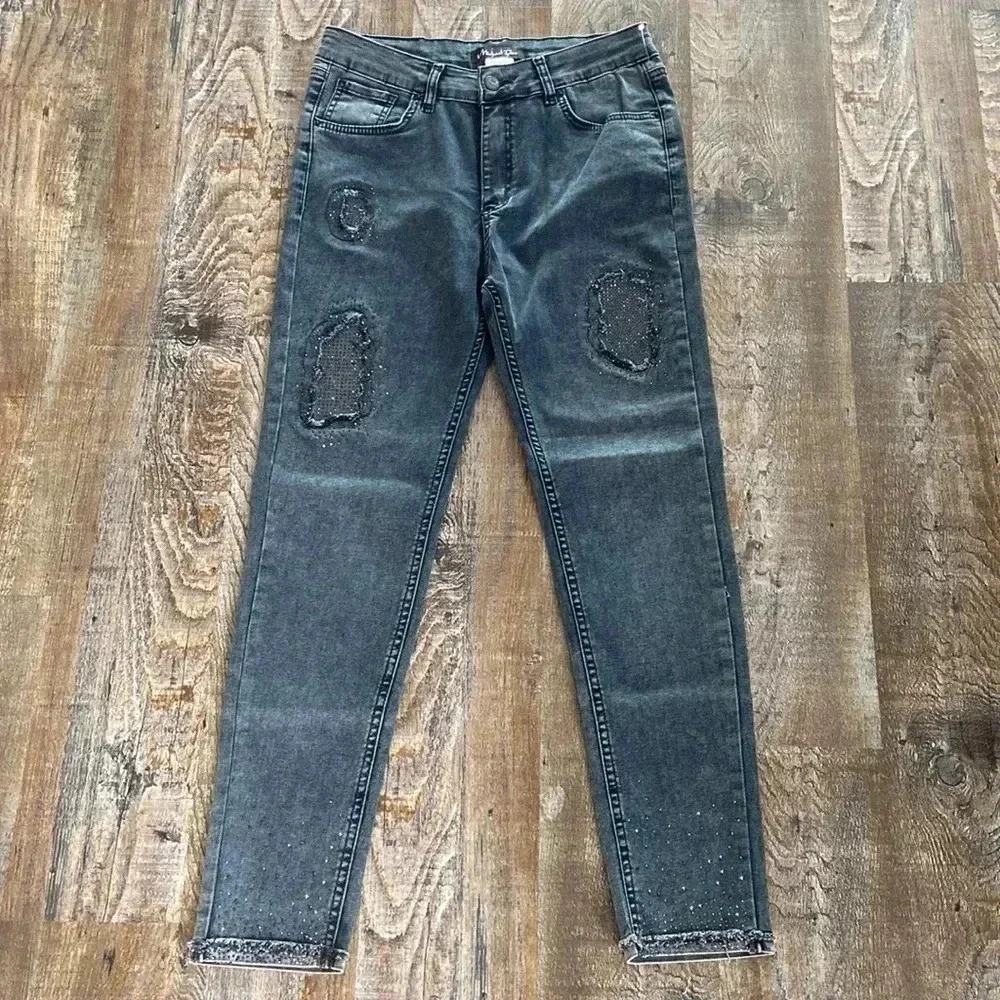 Michael Tyler | Rhinestone Bling  Jeans